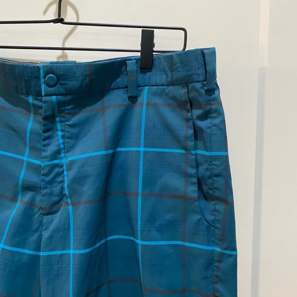Nike Golf Tour Performance Dri-Fit Men's Shorts. Size 36.‎ Green Plaid. Poly